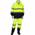 West Chester 4530 L Fluorescent Lime Green W Black Colorblocking Each 