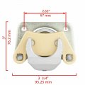 For Rear Left Brake Caliper And Disc Fits Polaris Rzr 4 800 Efi 2010 2011 2012-2014 Mod-ztf1-12375