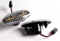 Eparts Clear Amber Led Fender Turn Signal Side Marker Lights For Nissan Juke Cube Leaf 