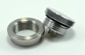 Bungking Vented Aluminum Filler Cap With Stainless Steel Weld In Bung 