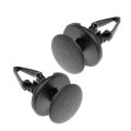 Cover Retainers For Chevy Lumina 1990 1991 Black Plastic Push Rivet Fasteners 0 28 In Hole Size 5 8 Head Diameter 2 Pack 