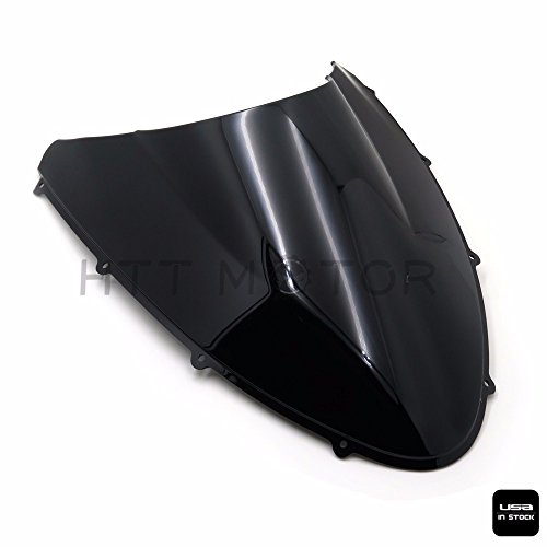 Smoke Transparent Double Bubble Windscreen Shield For Ducati 848 1098 1198 Evo B074r8jxr8