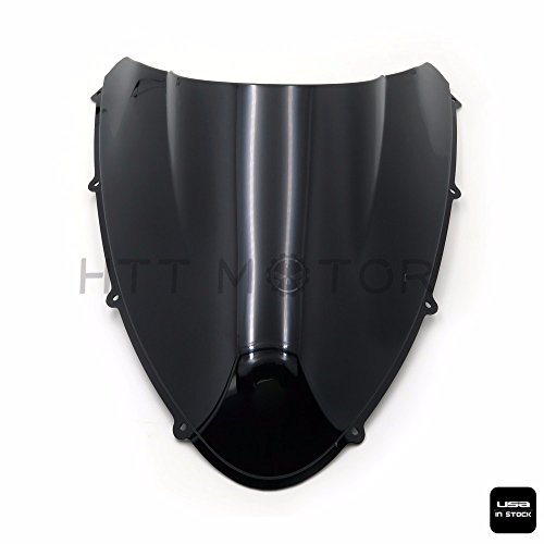 Smoke Transparent Double Bubble Windscreen Shield For Ducati 848 1098 1198 Evo B074r8jxr8