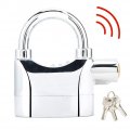 Alarm Lock Universal Security Anti-theft Padlock 110db Waterproof Siren Aluminum Alloy Keyed For Motorcycle Bicycle Door Window