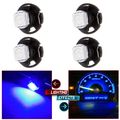 4 Pack Blue 1-5050 Smd T4 7 Neo Wedge Led A C Lights 12mm Bright T5 T1 25 Base Replacement Fit For 1990-1997 Honda Accord 