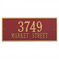 Custom Hartford 2 Lines Address Plaque 23 W X 10 H 