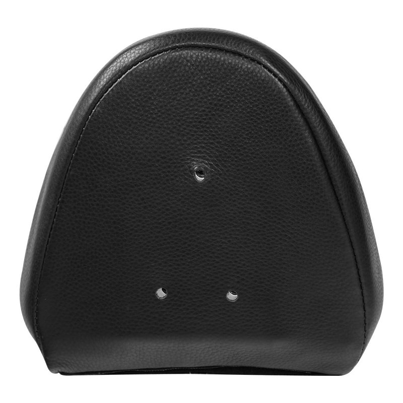 Passenger Backrest Pad For Indian Scout 2015 To 2022 Sixty 2016 And Abs 2019 2020 Black Genuine Leather Front Or Rear Position