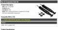 Marketplace Auto Parts Rear Air Suspension Strut Set Of 2 Compatible With 2006-2011 Cadillac Dts Without Electronic