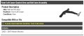 Front Left Driver Side Lower Control Arm And Ball Joint Assembly Compatible With 2003-2007 Nissan Murano