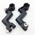 Smt-1 5 1 2 Engine Guard Crash Bar Longhorn Mount Footpeg Clamps For Kawasaki Vulcan Vn Motorcycle B012hto7ri 