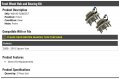 Front Wheel Hub And Bearing Kit 2 Piece Compatible With 2008-2010 Saturn Vue