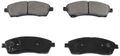 Bp757ms Rear Semi-metallic Brake Pad Noise Reducing Shims And Precision Cut Backing Plates For Vibration Control 