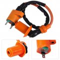 Glenparts 5 Pin Cdi Box And Ignition Coil For 50cc-150cc 4 Stroke Horizontal Engine Scooters Mopeds Atvs Bikes