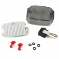 Mallofusa Motorcycle Led Tail Light Rear Turn Signal Brake Taillight Compatible For Kawasaki 1999-2006 Vulcan 800 Classic