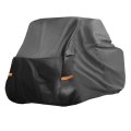 Utv Cover For Kawasaki Mule Sx Waterproof Side By Outdoor Sun Rain Storage Protection 210d-pu Black 271x134x178cm 