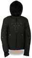 Nexgen Womens Doulon 1300 Nylon Twill Fleece Hooded Jacket Black 4x-large 