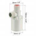 Uxcell Float Ball Valve G3 4 Thread Plastic Vertical Water Liquid Level Control Sensor Automatic With Filter