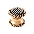 Vicenza Designs K1047 Sanzio Lines Knob Small Two-tone 