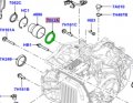 Genuine Land Rover Differential Inner Seal Range Evoque Lr2 New Lr000881
