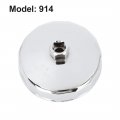 Uxcell 101mm 15 Flutes Silver Tone Metal Car Oil Filter Cap Wrench Socket Remover Tool