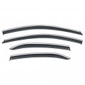 Vesul Compatible With Toyota Camry 2018-2023 L Le Se Xle Xse Hybrid Tape On Polycarbonate Rain Guards Window Visors Wind