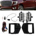 Yukon Yukon Xl 2021-2023 Fog Lamps Assembly Replacement For Gm1038263 Gm1039263 Right Left Side Lights