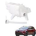 Plastic Windshield Washer Fluid Reservoir Tank With Motor Sensor Hole And Tube White Replacement For Rav4 2013-2018 85315-0r030 