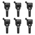 Ignition Coil Pack Uf497 Set Of 6 For Chevy Trailblazer Ext 2006 2009 Gmc Envoy Xl Buick Rainier Isuzu Ascender Saab 9 7x Model 