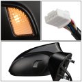 Lx1321144 Oe Style Passenger Side Mirror Power Folding Adjust Heated Glass Turn Signal Memory Blind Spot Detection Puddle Light