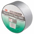 3m 3903 Embossed Vinyl Duct Tape 200 Degree F Performance Temperature 12 6 Lbs In Tensile Strength 50 Yds Length X 2 Width Gray