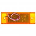 Ocpty 21led Side Marker Light 10pcs Amber Trailer Lamp Stop Turn Tail Fit For Boats Van Truck Pickups 12v Waterproof Signal