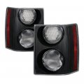 2006-2009 Land Rover For Range Sport L322 Tail Light Lamp Assembly Clear Lens W Black Bezel Driver And Passenger Side 