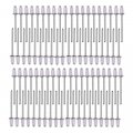 Beler 100pcs Door Reveal Molding Rivet With Plastic Cap 90269-04051 Fit For Toyota Camry Lexus Rx350