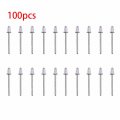 Beler 100pcs Door Reveal Molding Rivet With Plastic Cap 90269-04051 Fit For Toyota Camry Lexus Rx350