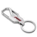 Chevrolet Camaro Rs Silver Carabiner-style Snap Hook Metal Key Chain Official Licensed