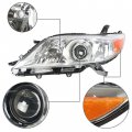 Headlight Assembly Replacement For 2011-2018 Toyota Sienna Amber Corner Projector Headlamp Driver Side