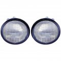 Fog Light Assembly Pair With Bulbs For 2004 2005 2006 Nissan Maxima Driver And Passenger Side Replaces Ni2592116 Ni2593116 