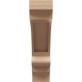 Ekena Millwork 3 W X 12 D H Series 1 Thin Diane Rough Cedar Woodgrain Timberthane Corbel Primed Tan