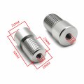 Httmt- Lever Guard Bar End Mirror Adapter Halo M5 Female To 18mm Clockwise Male P N Mt325-002 X2-sr