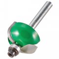 Craftpro Cavetto Router Cutter Bit C062x1 4tc 1 4 In Shank 9 5mm Radius And 28 Cut Diameter Tungsten Carbide Tipped With Ptfe