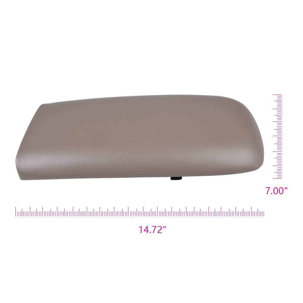 Center Console Lid Cover For Ford Explorer 1997 1998 1999 2000 2001 Fit Mercury Mountaineer 1997-2001 Sport Trac 2001-2002