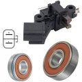 Alternator Rebuild Kit For Compatible Infiniti M30 1990-1992 Regulator Brushes Bearings 