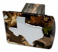 Elektroplate Chrome State Of Texas All Metal Woodland Camo Hitch Cover For Trucks And Suvs Fits Standard 2 Trailer Receivers