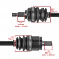 Caltric 42250-hr6-a62 42250-hr6-a61 Rear Cv Axle Compatible With Honda Atv Left Or Right