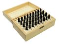 Se 95450wb 5mm Letter And Number Stamp Set 36-piece 