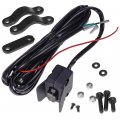 12v Winch Rocker Thumb Switch With Mounting Bracket Handle Bar Control