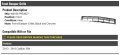 Front Bumper Grille Black And Chrome Compatible With 2013-2016 Cadillac Srx