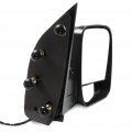 Ocpty Black Right Side Mirror Fit For 2003-2013 Ford E-250 Textured Glass Manual Folding Heated