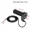 Throttle Grip Universal Motorcycle Accelerator Electric Scooter Twist Speed With 3 Wires
