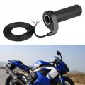 Throttle Grip Universal Motorcycle Accelerator Electric Scooter Twist Speed With 3 Wires